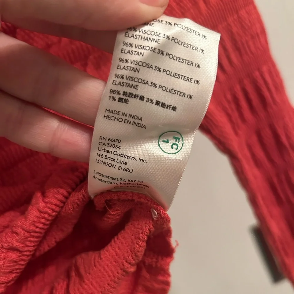 Brand new tags! Free People Red Clover Blouse